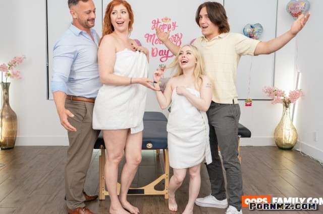 OopsFamily Lauren Phillips Haley Spades Family Massage On Mothers Day Pornmz
